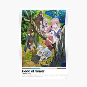 Redo of Healer Anime Poster Print Posterproduct Offical Redo of healer Merch